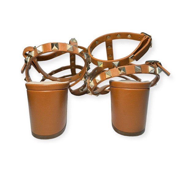 Valentino Rockstud Gladiator Heeled Sandals - Picture 4 of 5
